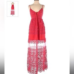 Illa Illa Casual Red Dress
